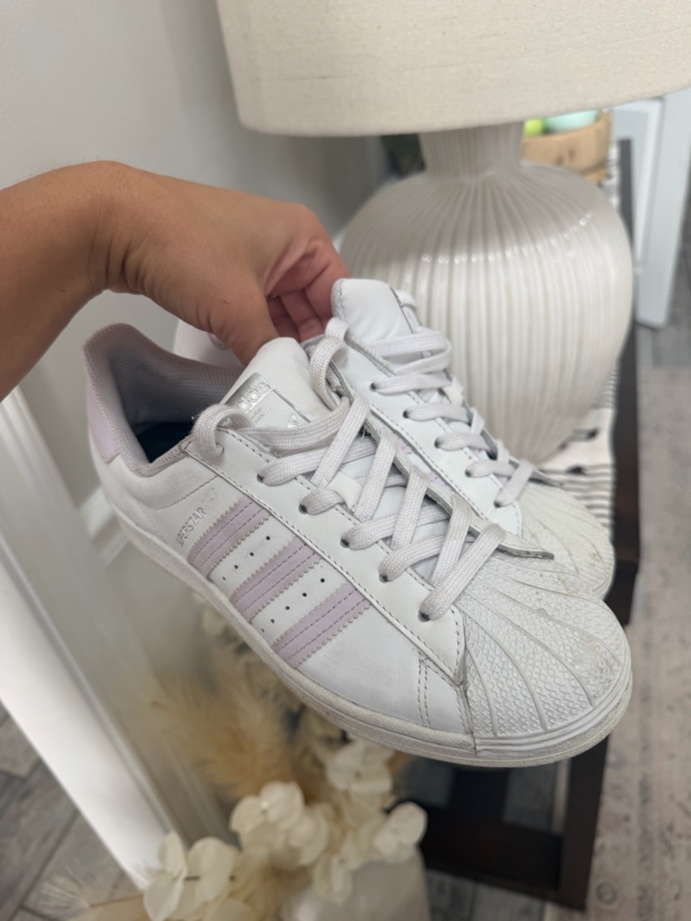Adidas White Sneakers